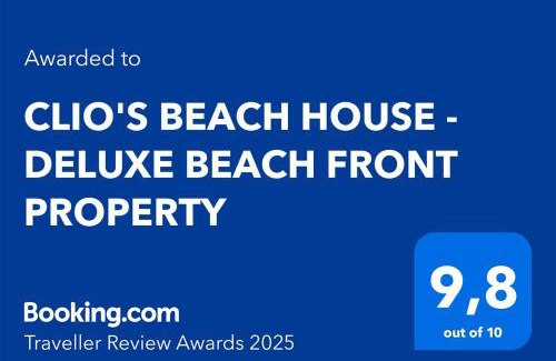 Ormos Korthiou Casa | CLIO'S BEACH HOUSE - DELUXE BEACH FRONT PROPERTY