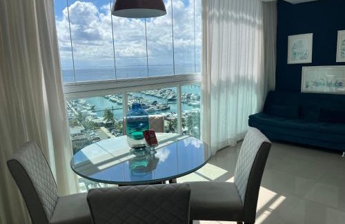 Dois de Julho Apartamento | Cloc Marina Vista Mar p/a Baía de Todos os Santos