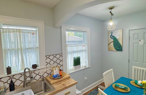 Historic Uptown Casa | Close to all with a King-bed! Bikes included