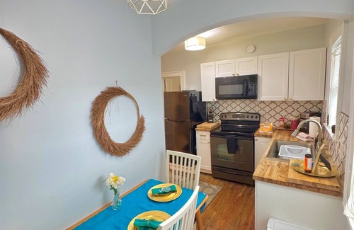 Historic Uptown Casa | Close to all with a King-bed! Bikes included