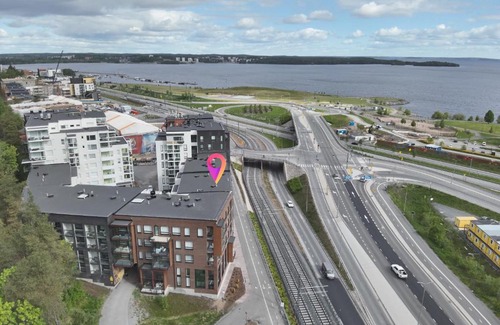 Tampere Apartamento | Close to center and Näsijärvi Lake - free parking, AC, and two double beds
