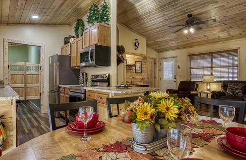 Sevierville Chalet De Esquí | Close to Pigeon Forge-Putt Putt Coarse-Outdoor tv-Secluded-Hot tub-outdoor fire pit and More