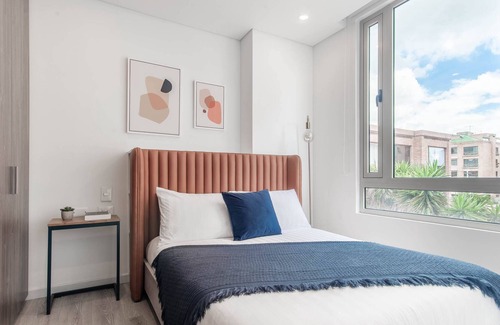 Usaquen Apartamento | The Best Aparment @Unicentro 3Bdr Gym, Chimeney-C9