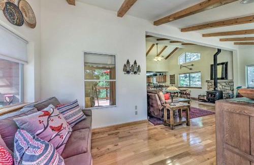Cloudcroft Casa | Cloudcroft Cabin with Deck Less Than 2 Mi to Downtown!