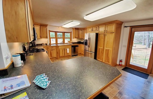 Luther Casa | Club 39 Rental In The Heart of The Manistee National Forest