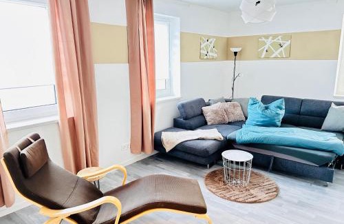 Leinefelde-Worbis Apartamento | CLUBHAUS 6 - Dein Rückzugsort für Gruppen, 2 Bäder, 4 Schlafzimmer