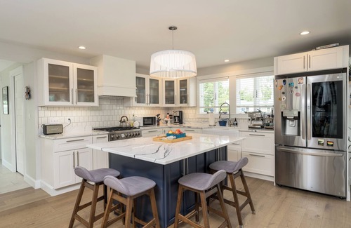Scarborough Casa | Coastal Beach Oasis with Sunset views from 1st, 2nd, 3rd floor decks! Brand new!