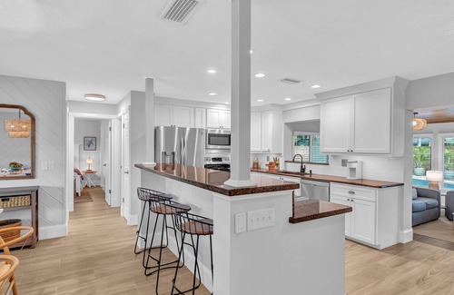 Vero Beach South Casa | Coastal Boho Escape w/ Fenced-In Heated Pool