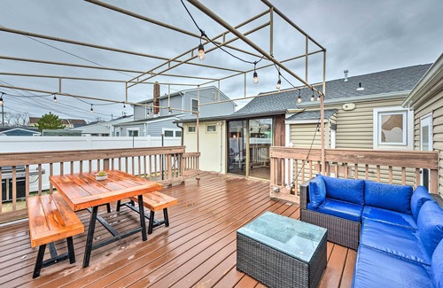 Brigantine Cabaña | Coastal Brigantine Cottage: Walk to Beaches