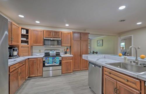 Selby-on-the-Bay Casa | Coastal Edgewater Home with Private Hot Tub!
