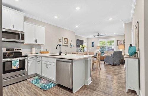 Calabash Condominio | Coastal Escape at Crow Creek Near Golf & Beach