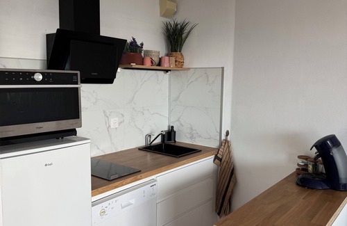 Merlimont-Plage Apartamento | Coastal Escape with Sea View