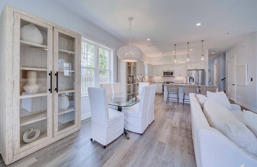 West Panama City Beach Casa | Coastal Living | Lake Views | Private Pool & Spa | 6-Seater Golf Cart