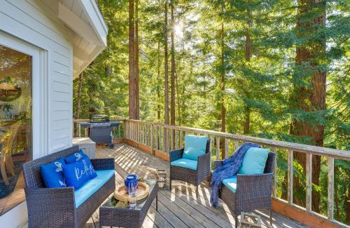 Gualala Casa | Coastal NorCal Sanctuary with Ocean and Redwoods Views