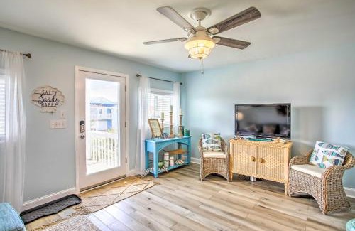 Holden Beach Casa | Coastal Oasis with Decks Walk to Holden Beach!