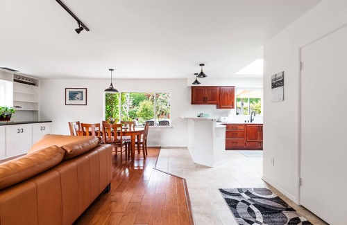 Padaro Lane Casa | Coastal ranch-style home in garden setting.