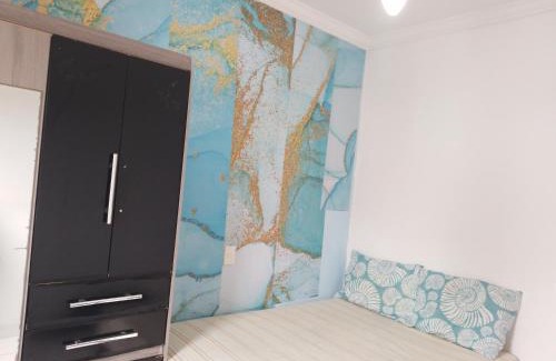 Vila Julia Apartamento | Cobertura com Churrasqueira própria e Wi-Fi perto da Praia - Excelente para Família e Amigos