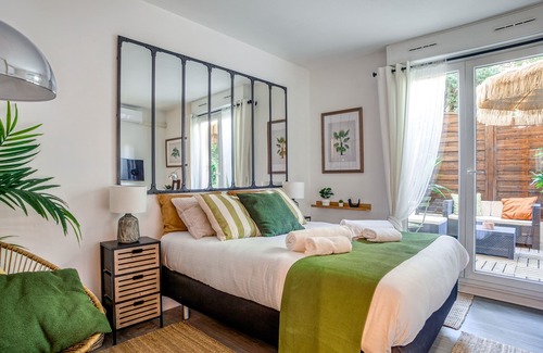 La Plage Apartamento | COCO BEACH - Comme une suite avec terrasse à coté des plages