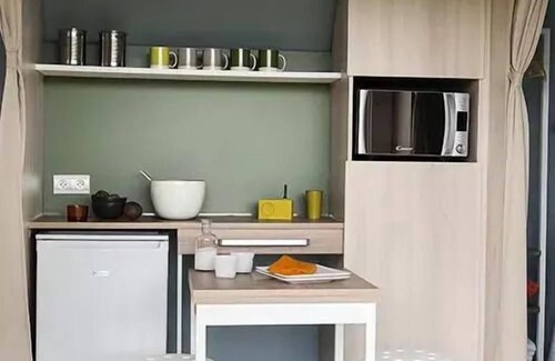 Les Andelys Casa | Camping L'Ile des Trois Rois *** - Coco Dulce 2 Habitaciones 4 personas