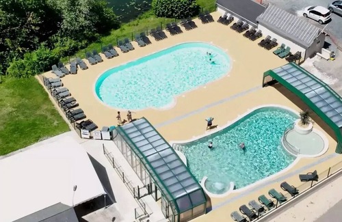 Les Andelys Casa | Camping L'Ile des Trois Rois *** - Coco Dulce 2 Habitaciones 4 personas