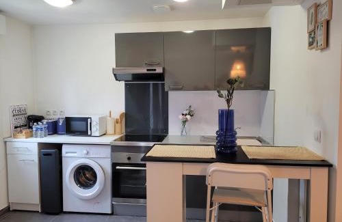 Survilliers Apartamento | COCOONING HOUSE 211 SUITE AZUR appartement AEROPORT PARIS ROISSY CDG, PARC ASTERIX, CHATEAU DE CHANTILLY, STADE DE FRANCE