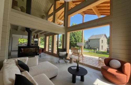 Camprieu Chalet De Esquí | Coeur Cévennes Wooden Cottage
