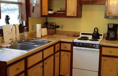 Tellico Plains Cabina | Coker Creek Creekside Bungalow
