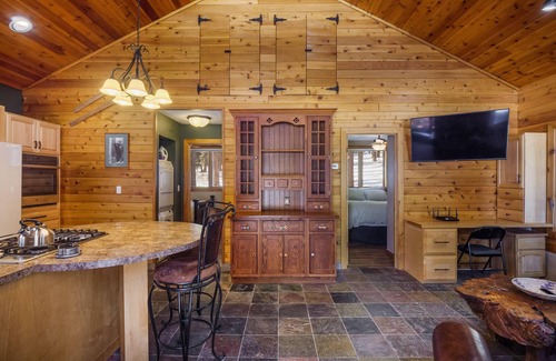 Angel Fire Cabina | Coleman Velo - Secluded Rustic Cabin