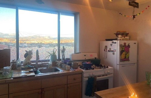 Tyrone Casa | Colorful & cozy adobe perched up in Chihuahua Hill with great views!