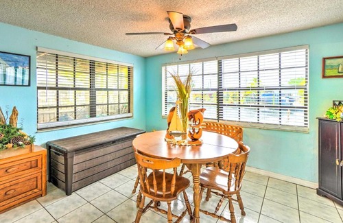 Sea Ranch Casa | Colorful Hudson Home on Canal with Boat Dock!