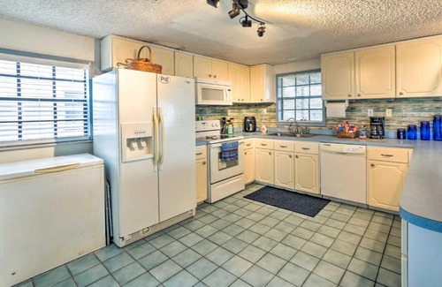 Sea Ranch Casa | Colorful Hudson Home on Canal with Boat Dock!