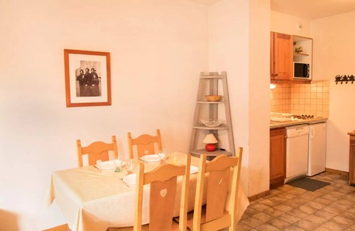Aussois Apartamento | COM312: Wohnung in ruhiger Lage in der Nähe von kostenlosen Shuttles und Schwimmbad