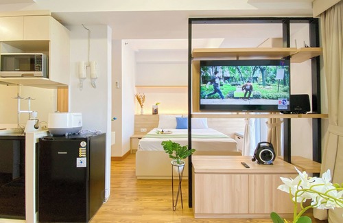 Java Apartamento | Combined And Big Studio At Tokyo Riverside Pik 2 Apartment