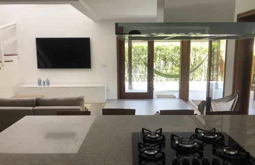 Maresias Casa | Casa en la playa cerrada de lujo!