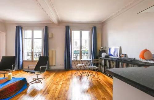 La Villette Apartamento | Comfort and tranquility near the Canal de l Ourcq