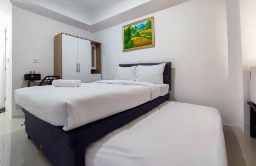 Jatingaleh Apartamento | Comfort and Well Design Studio at Paltrow City Apartment By Travelio