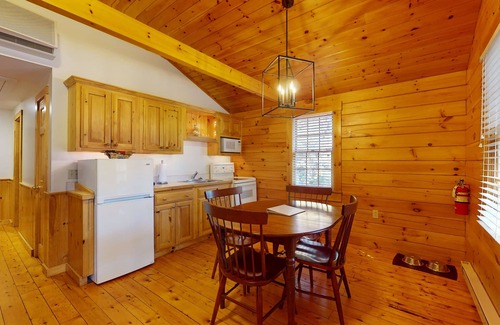 Northport Cabina | Comfort meets adventure in this dog-friendly cabin w/fireplace, kitchen & more