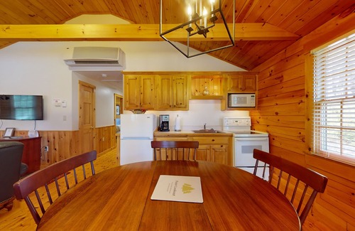 Northport Cabina | Comfort meets adventure in this dog-friendly cabin w/fireplace, kitchen & more