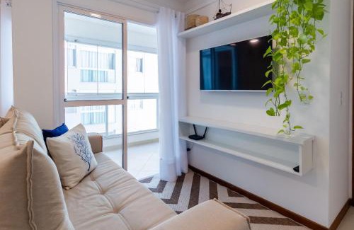Praia de Itaparica Apartamento | Conforto + Vista Mar 2 Quartos Casal NOMDS