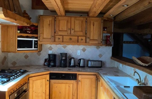 Champagny-en-Vanoise Casa | Cómodo y espacioso chalet de montaña para 20 personas.