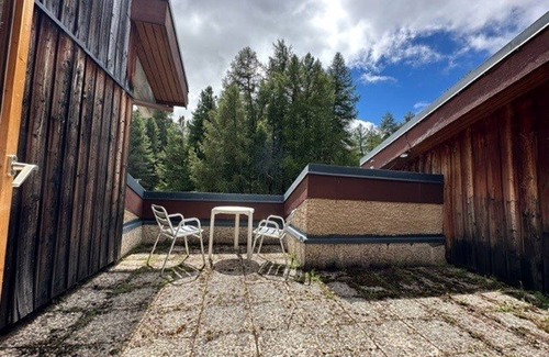 Plagne Villages Apartamento | Apartamento cómodo con entreplanta, terraza y guardaesquíes a pie de pistas
