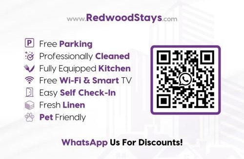 Rushmoor District Apartamento | Comfortable and Homely 1-Bedroom 1-Bathroom Serviced Apartment, Free Parking, Free WiFi By Redwood Stays