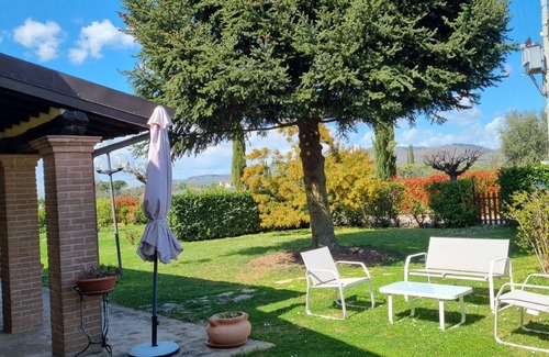 Santa Maria degli Angeli Cabaña | Comfortable annex for 4 people with two double bedrooms, kitchen and living room