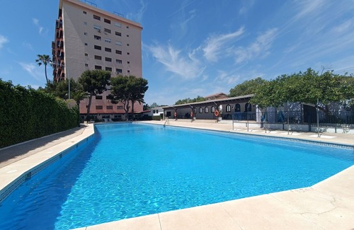El Candado Apartamento | CÓMODO PISO A 2 MIN DE LA PLAYA Y GRAN PISCINA