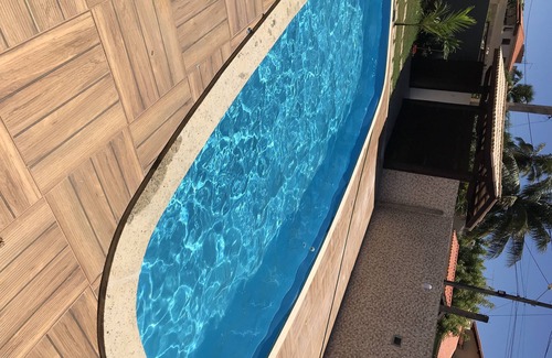 Dias D'Avila Casa | Cómoda casa de playa con playa y río cercanos para disfrutar.