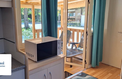 Viareggio Chalet De Esquí | Comfortable campsite-chalet G10 Tuscany near sea