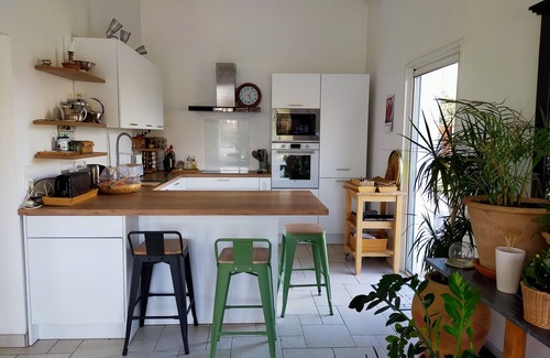 Ondres Casa | Ondres Plage, casa contemporánea 8 personas con piscina