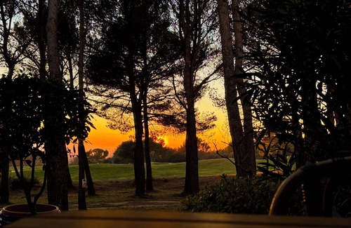 Saumane-de-Vaucluse Apartamento | Comfortable gîte with exceptional view / Golf **** de Saumane