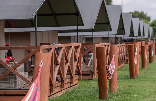 Municipality of Gulpen-Wittem Casa | Cómoda tienda glamping con WiFi en Limburgo
