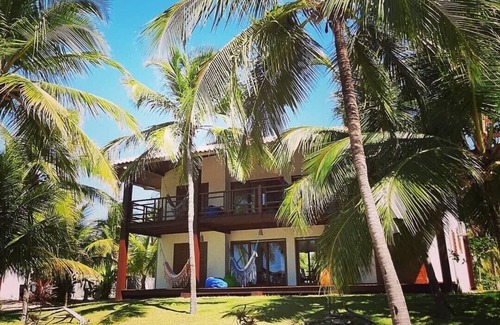 Icarai de Amontada Casa | Comfortable house, sea view, large garden, services, 50 m from the beach, kitesurfing.